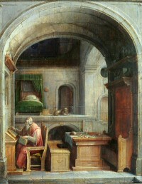 Jerome in his study