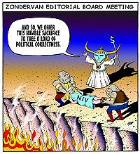 a sacrifice to the god of political correctness